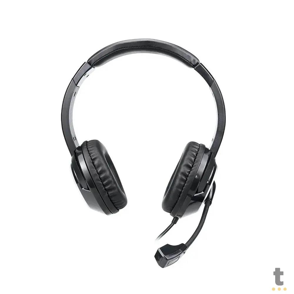 Headset Multilaser HF600 40mm Preto P3 C/ Adaptador USB - PH427 Truedata